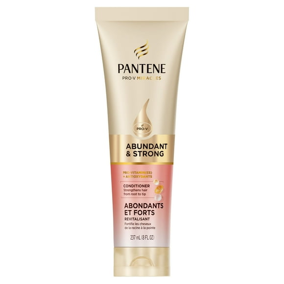 Pantene Abundant & Strong Conditioner with Pro-Vitamin B5 Complex and Antioxidants