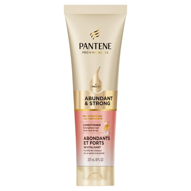 Pantene Abundant & Strong Conditioner with Pro-Vitamin B5 Complex and Antioxidants