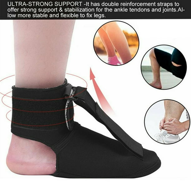 Night Splint Brace Boot for Plantar Fasciitis Walking Foot Sprain Heel Foot  Pain 