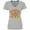AC-Heather Grey, variant on Inktastic Oktoberfest Squad Fall Leaves Pretzel Women's V-Neck T-Shirt