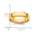 thumbnail image 4 of 14KY 5.5mm Bevel Edge Comfort Fit Band Size 5, 4 of 5