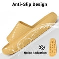 thumbnail image 4 of VONMAY Unisex Slides Sandals Soft Thick Sole Non-Slip Pillow Sandals, 4 of 8