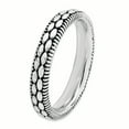 thumbnail image 3 of Sterling Silver Antiqued Patterned Ring, 3 of 7