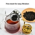thumbnail image 4 of Unatoiry Rotating Tea Strainer Fine Mesh Filter Coffee Herb Sieve Teaware One Handle 360 Degree Rotatable Infuser Kitchen Gadgets Silver, 4 of 6