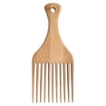 thumbnail image 4 of Peines para el cabello Peine Afro Peine portátil Peine multifuncional para barba Madera lisa para cabello afro Largo con borla Hecho a mano de, 4 of 9