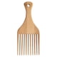 thumbnail image 4 of Peine ancho para el cabello Peine afro Peine Rizos para el cabello Peine para peinar Multifuncional de madera Suave para el cabello afro Diente, 4 of 9