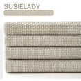 thumbnail image 7 of SUSIELADY Set of 4 Decorative Throw Pillow Covers 18x18 Inch, Soft Chenille Cushion Covers for Couch Sofa Bed, Boho Farmhouse Style for Living Room & Bedroom Decor, Cream, 7 of 7