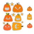 thumbnail image 2 of Vikakiooze Halloween Decor Halloween Window Clings Halloween Decorations Indoor Halloween Window Stickers Cute Pumpkin Ghost Halloween Window Decorations Halloween Window Decals, 2 of 5