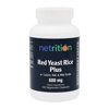 Red Yeast Rice Plus w/ CoQ10, NAC & Milk Thistle Vegetarian Capsules (120) by Netrition (CLEARANCE: Best by December 31, 2024)
