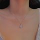 thumbnail image 5 of Collar para mujer, joyería para mujer, collar de perlas y flores con diamantes brillantes, collar de aleación de metal con incrustaciones, joyería de confesión para mujer, collar de regalo para mujer, 5 of 5
