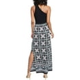 thumbnail image 2 of Rachel Roy Womens Contrast Maxi Dress, Black, Large, 2 of 2
