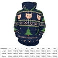 thumbnail image 2 of Merry Christmas 3d Sweatshirts Hoodie Fashion Casual Personality Men's Women Street Hoodie Pullovers Long Sleeve Comfortable Top, 2 of 6