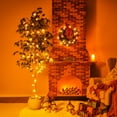 thumbnail image 4 of 6FT Artificial Ficus Tree with Natural Wood Trunk and Lifelike Leaves, Silk Fake Potted Tree with Wood Branches, Faux Tree for Office Home Decor, 4 of 11