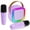 Purple, variant on Zsiparty Upgraded Mini Karaoke Machine for Kids, Portable Bluetooth Wireless Speaker with 2 Mics (Purple), Birthday Gift for Girls Boys, Home Party Supplies