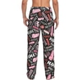 thumbnail image 3 of Daiia Various Languages Mother Men's Sleep Pant with Pockets and Drawstring,Pajama Pants-Small, 3 of 9