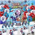 thumbnail image 2 of Set de decoración para fiesta de cumpleaños de Spidey Telifor, 2 of 5