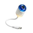 thumbnail image 2 of 2-in-1 Galaxy Projector Night Light, Mini USB LED Star Projector with 1 Interchangeable Slides, Portable 360° Rotating Starry Sky Light for Bedroom, Ceiling, Room Decor & Gifts, 2 of 6