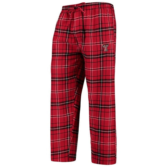 Men's Concepts Sport Red/Black Texas Tech Red Raiders Ultimate Flannel Pants