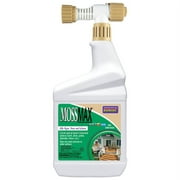 Bonide MossMax, 32 Oz. Ready To Spray Hose End Algae, Moss, & Lichen Control 728