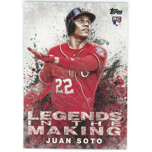 MLB 2018 Topps Update Legends in the Making Juan Soto LITM-8 (Rookie)
