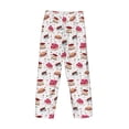 thumbnail image 5 of Xecao Birthday Cake Men's Straight Lounge Pajama Pants: The Ultimate in Comfortable Sleepwear, 5 of 9