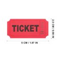 thumbnail image 2 of CTIRCHIU 100pcs Raffle Tickets Event Entry Vouchers For Auctions Carnivals Parties Activities Perforated Design Heavy, 2 of 8