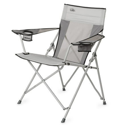 Core Equipment Tension Chair With Padded Seat and Mesh Backrest