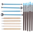 thumbnail image 4 of Double-Sided Drill Pen, Meet Demand Texture Painting Indentation Ball Stick Pottery Tools  For Hobbyist For Gift For Home For Collection Lovers, 4 of 8