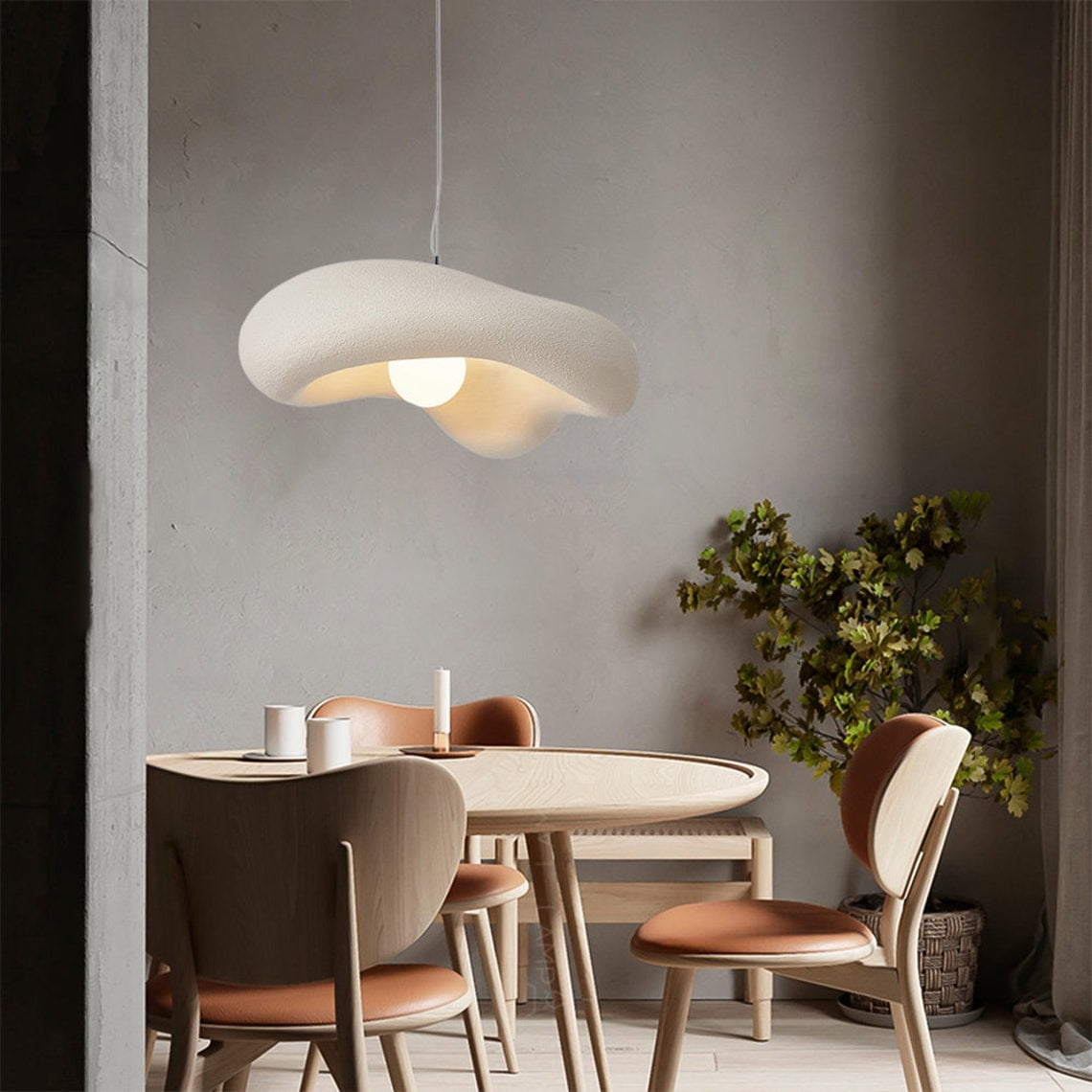 Arturesthome Cloud Wabi Sabi Pendant Light,New Cream Nordic