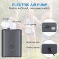 thumbnail image 5 of Ducha Portátil para Acampar con Bolsa de Calentamiento Solar de 20 L, Bomba Eléctrica Recargable para Regar Flores, Hacer Senderismo y Lavar la Playa., 5 of 5