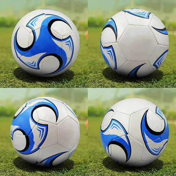 FurNest Standard Size 4 Soccer Ball PU Material Non Inflatable Shipping C2M4