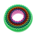 thumbnail image 1 of 6 unids galletas fondant cake cutter sugarcraft pastelería círculo molde herramienta de decoración Sunnimix Molde de fondant, 1 of 7