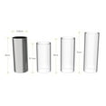 thumbnail image 3 of Graflsoa Guitar Slide Accessory Kit: 3 Glass Slides (5.1cm, 6cm, 7cm) + 1 Stainless Steel Slide (6cm) + 4 Random Color Celluloid Picks, Convenient Plastic Storage Case Included, 3 of 5