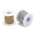 thumbnail image 3 of Menos accesorios de cadena de acero, cadena aplanada lateralmente, accesorios de joyería Diy, collar Ble, 3 of 3