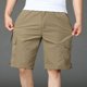 thumbnail image 5 of Mens Pantalones Casuales Moda Cómodo Bolsillo Sólido Cintura Cordón Pantalones Cortos Regulares, Pantalones Cortos de Verano Ligeros, 5 of 6