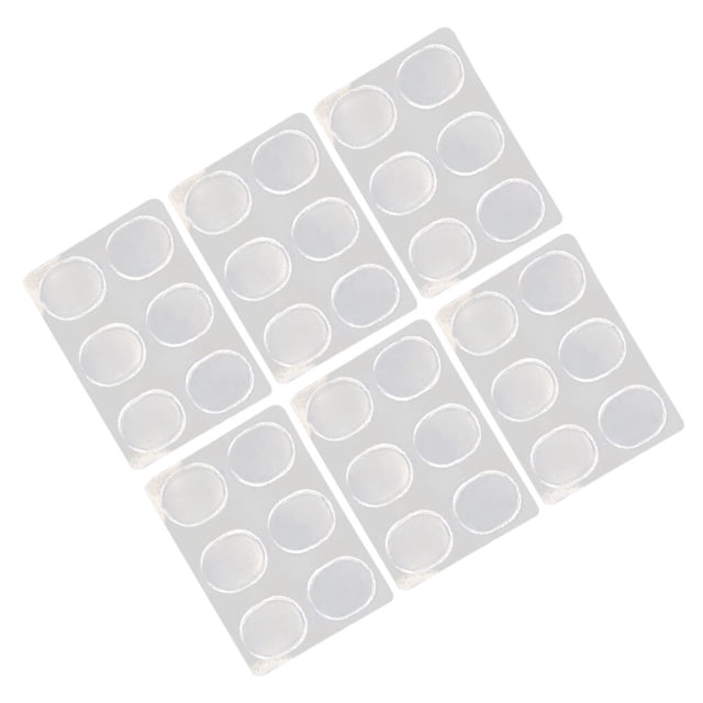 VERDANVERSE 6Jgo Parche Transparente Para Gel Suave Antidesgaste Y Antideslizante Para Uso En Zapatos