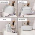 thumbnail image 4 of Bolso Bandolera para Mujer Bolso Bandolera para Mujer Bolsos Modernos con Correa Ancha para el Hombro Bolso Pecho de Piel sintética Bodybag Bolso Bandolera para Mujer, 4 of 5