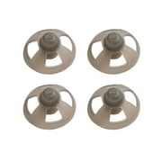 Engage Comfortable Hearing Aid Tulip Domes Ear Tips - Size Large (Pack of 4)