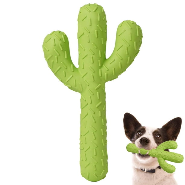 MODELO ÚNICO: la forma del cactus hace que el perro esté más emocionado, es adecuado para perros pequeños, medianos y grandes.