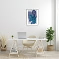 thumbnail image 2 of Stupell Industries Modern Line Doodle Face Bold Abstract Shapes Framed Wall Art, 24 x 30, Design by Birch&Ink, 2 of 5