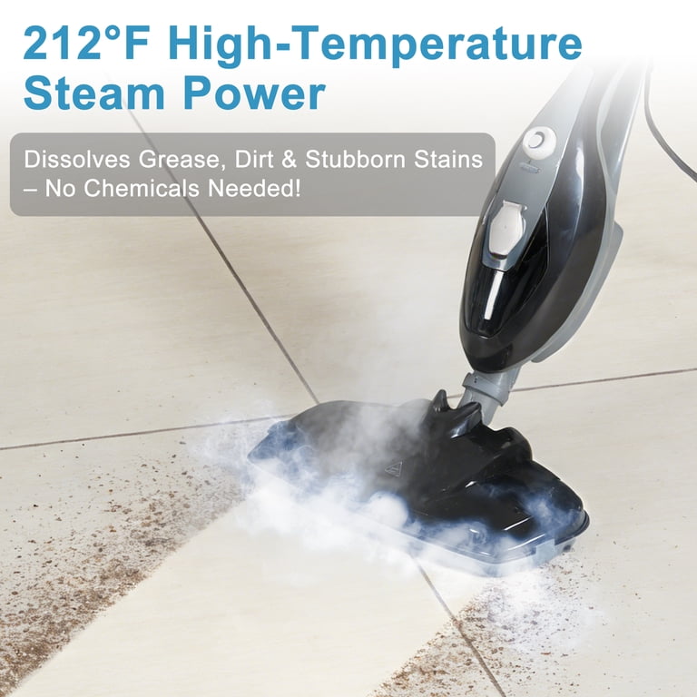 EDX Steam Mop Chemical-Free Floor Cleaner with Washable Pads photo 7