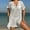 White, variant on BLTIBY Women Beach Dress Swimsuit Crochet Swim V Neck Cover Up Summer Bathing Suit Swimwear Knit Short Sleeve Pullover 2025 White Free Size