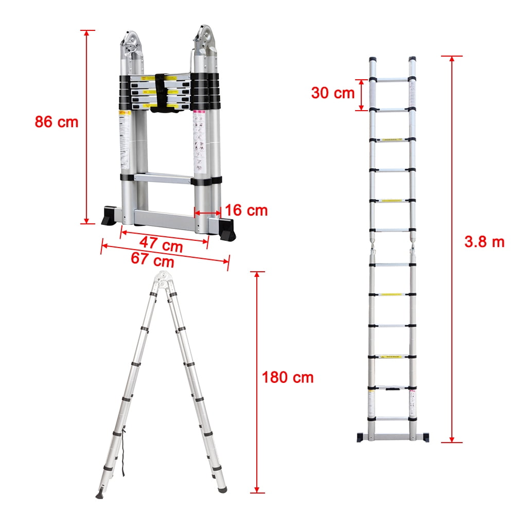 Extension Ladder Safety Extension Ladder Diagram