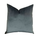 thumbnail image 5 of Thomas Collection Solid Dark Blue Luxury Throw Pillow - 15003, 5 of 5