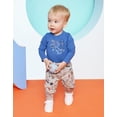 thumbnail image 5 of Garanimals Baby Boy Long Sleeve Graphic Bodysuit, Sizes 0-24 Months, 5 of 5