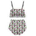 thumbnail image 5 of FcBaudy Womens Swimsuits Two Piece Swimsuit for Women Bathing Suit for Women Tankini Swimsuits for Women Women's Ruffled Bikini Swimsuit Set Women Swimsuit, 5 of 5