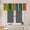 Color 6, variant on AshasdS Metallic Gold Texture Window Valance Modern Curtain Valance Elegant Decorative Window Treatment