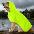 thumbnail image 4 of Imperméable pour Chien avec Capuche Transparente et Caractéristiques Réfléchissantes pour Extérieur, 4 of 4