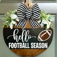 thumbnail image 5 of Football Themed Door Hangings Football Wreath Football Season Decoration Suitable For Door And Wall Festival Decoration, 5 of 7