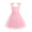 Light Pink, variant on Arshiner Girls Dresses Summer Sleeveless Bow-Tie Straps Formal Fancy Party Birthday Tulle Dress